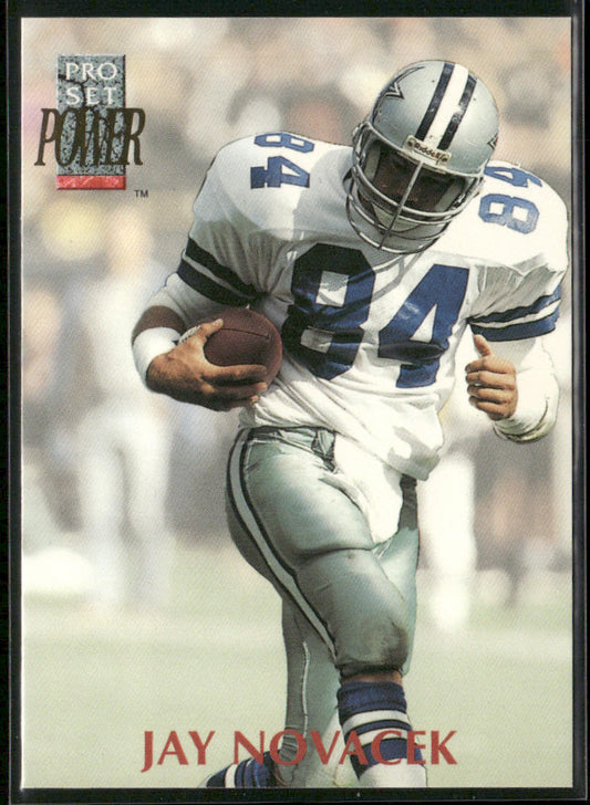 Jay Novacek 1992 Pro Set Power #184 Dallas Cowboys