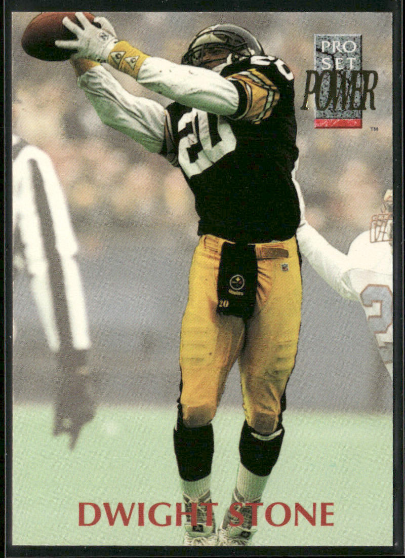 Dwight Stone 1992 Pro Set Power #211 Pittsburgh Steelers