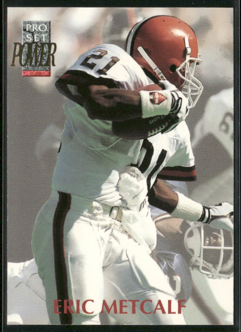 Eric Metcalf 1992 Pro Set Power #217 Cleveland Browns