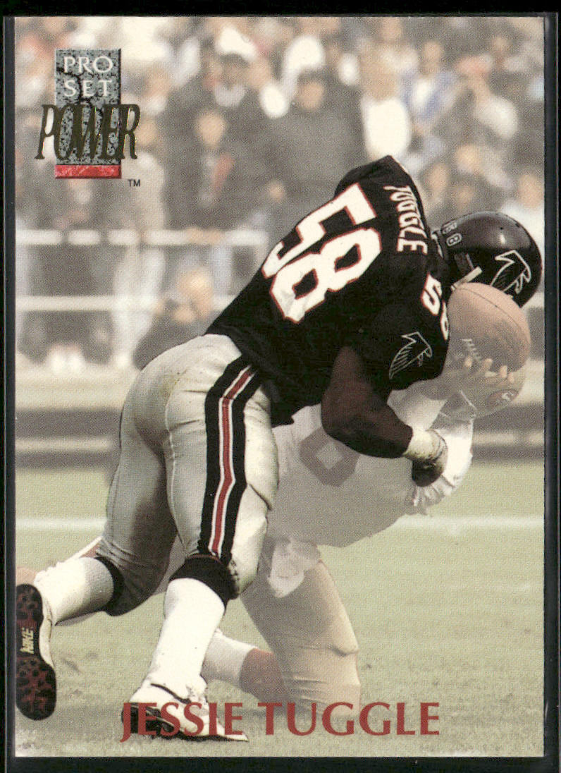 Jessie Tuggle 1992 Pro Set Power #261 Atlanta Falcons