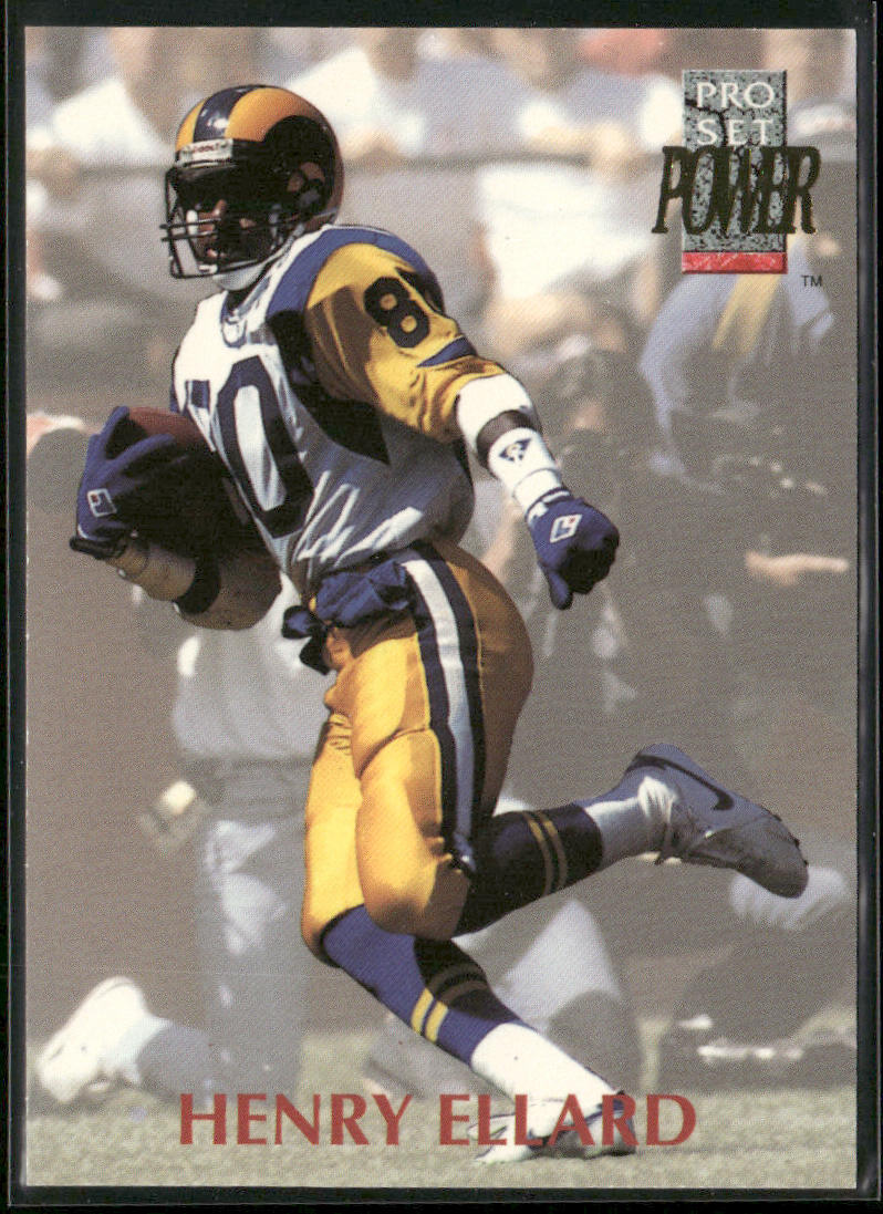 Henry Ellard 1992 Pro Set Power #267 Los Angeles Rams