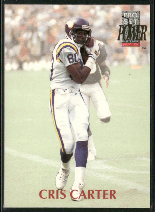 Cris Carter 1992 Pro Set Power #268 Minnesota Vikings