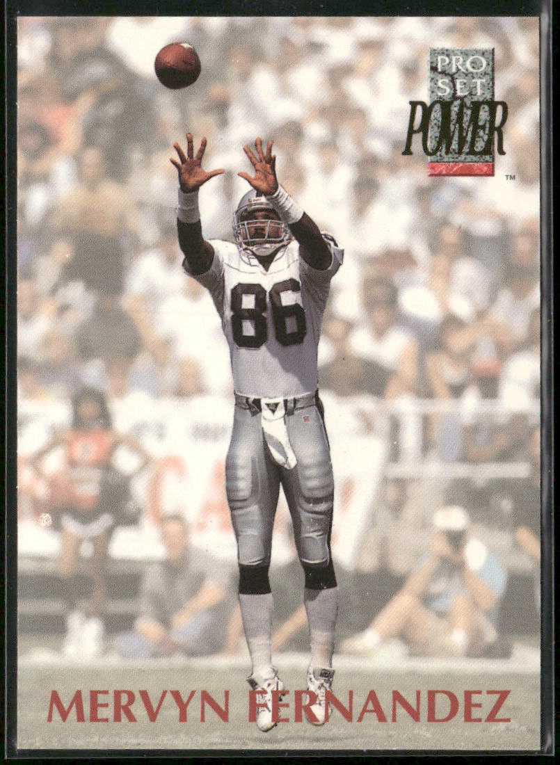 Mervyn Fernandez 1992 Pro Set Power #292 Los Angeles Raiders
