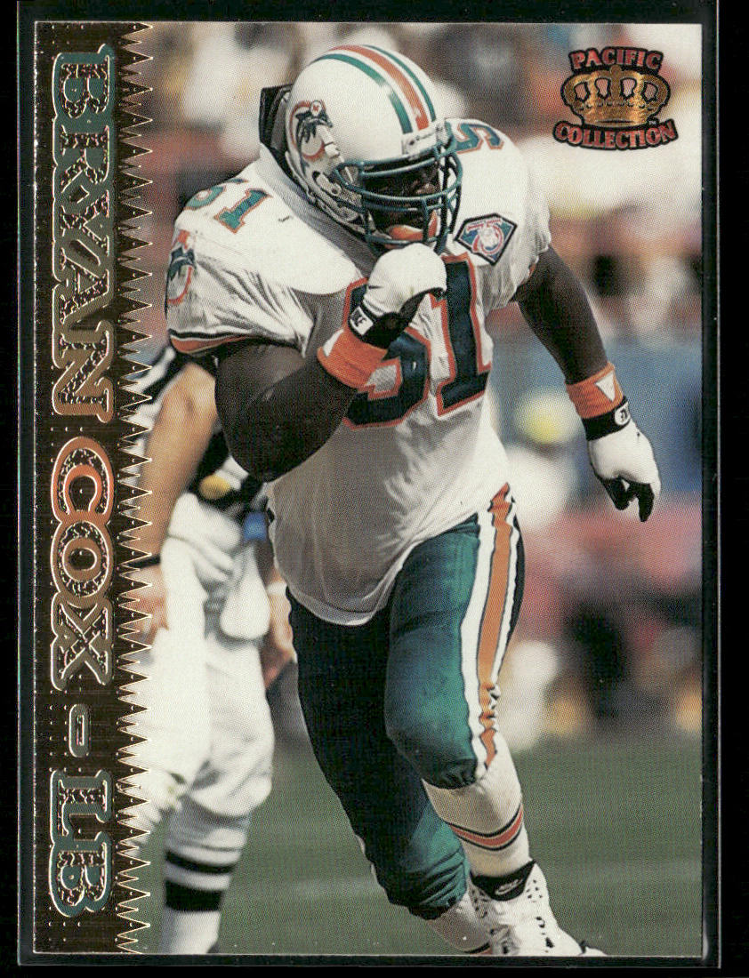 Bryan Cox 1995 Pacific #104 Miami Dolphins