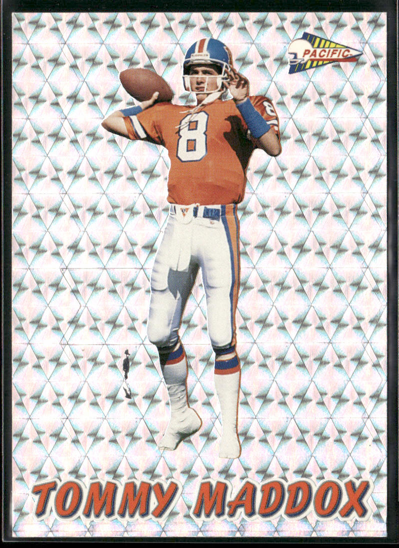 Tommy Maddox 1993 Pacific Prisms #24 Denver Broncos