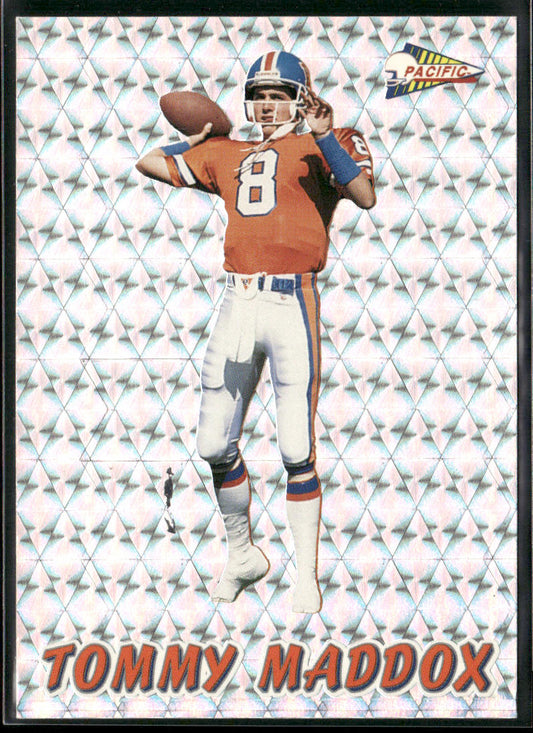 Tommy Maddox 1993 Pacific Prisms #24 Denver Broncos