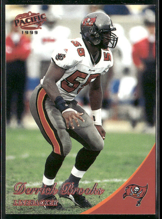 Derrick Brooks 1999 Pacific #380 Tampa Bay Buccaneers