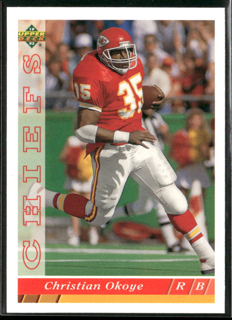 1993 Upper Deck #396 Christian Okoye