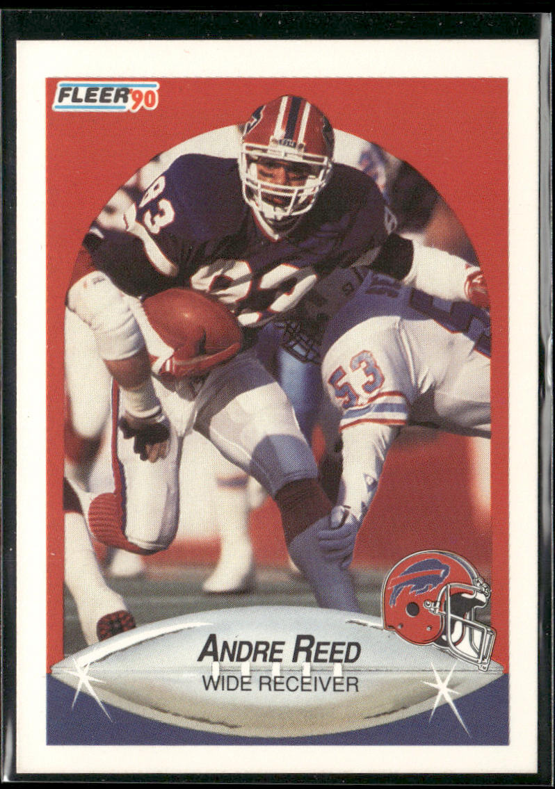 Andre Reed 1990 Fleer #119a Buffalo Bills