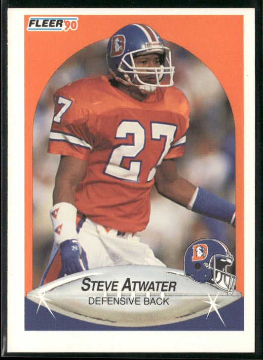 Steve Atwater 1990 Fleer #18 Denver Broncos