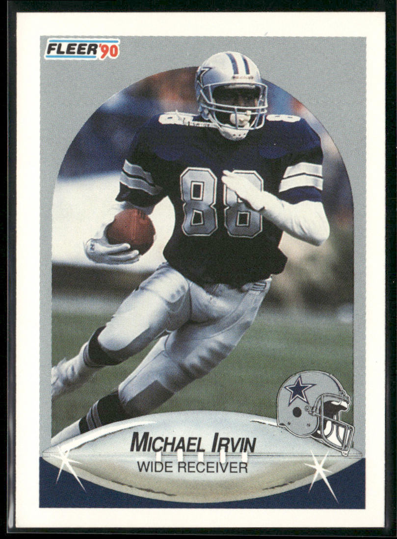 Michael Irvin 1990 Fleer #389 Dallas Cowboys