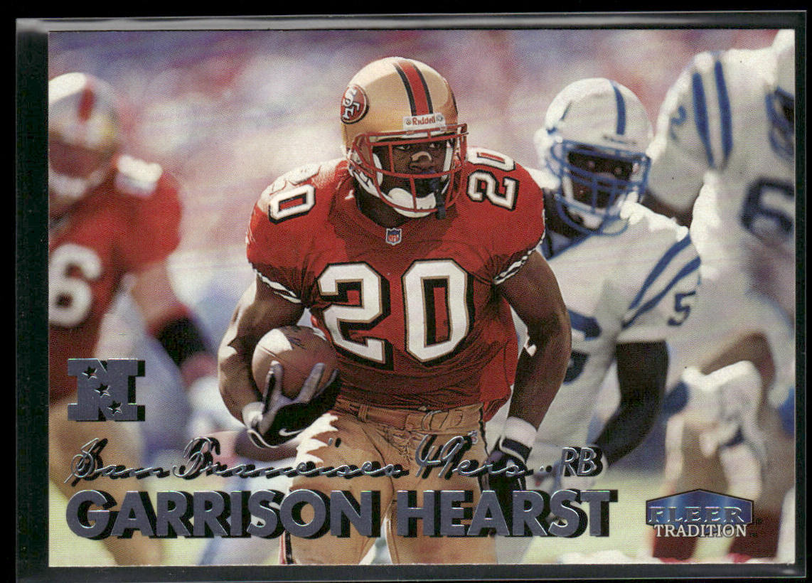 Garrison Hearst 1999 Fleer Tradition #32 San Francisco 49ers