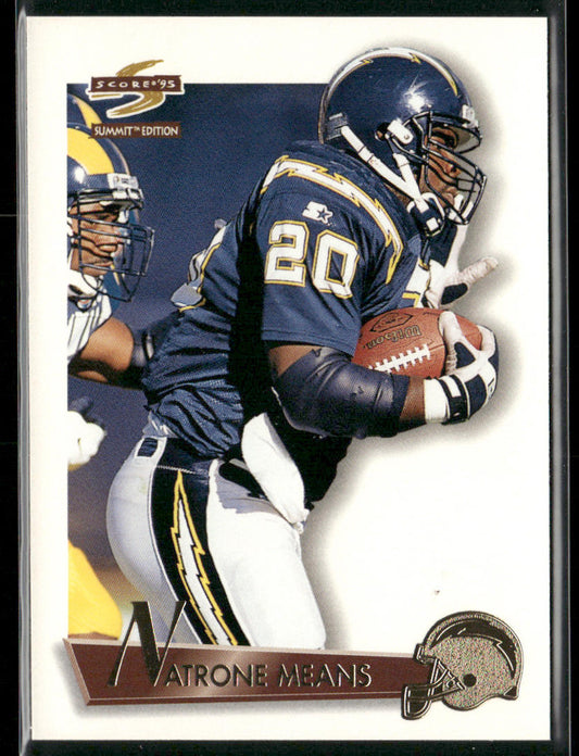 Natrone Means 1995 Summit #80 San Diego Chargers