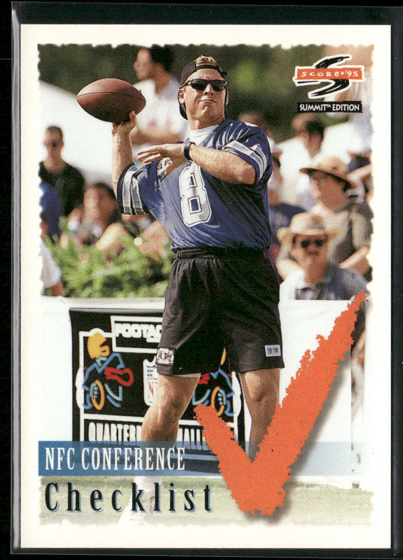 Troy Aikman 1995 Summit #198 Dallas Cowboys