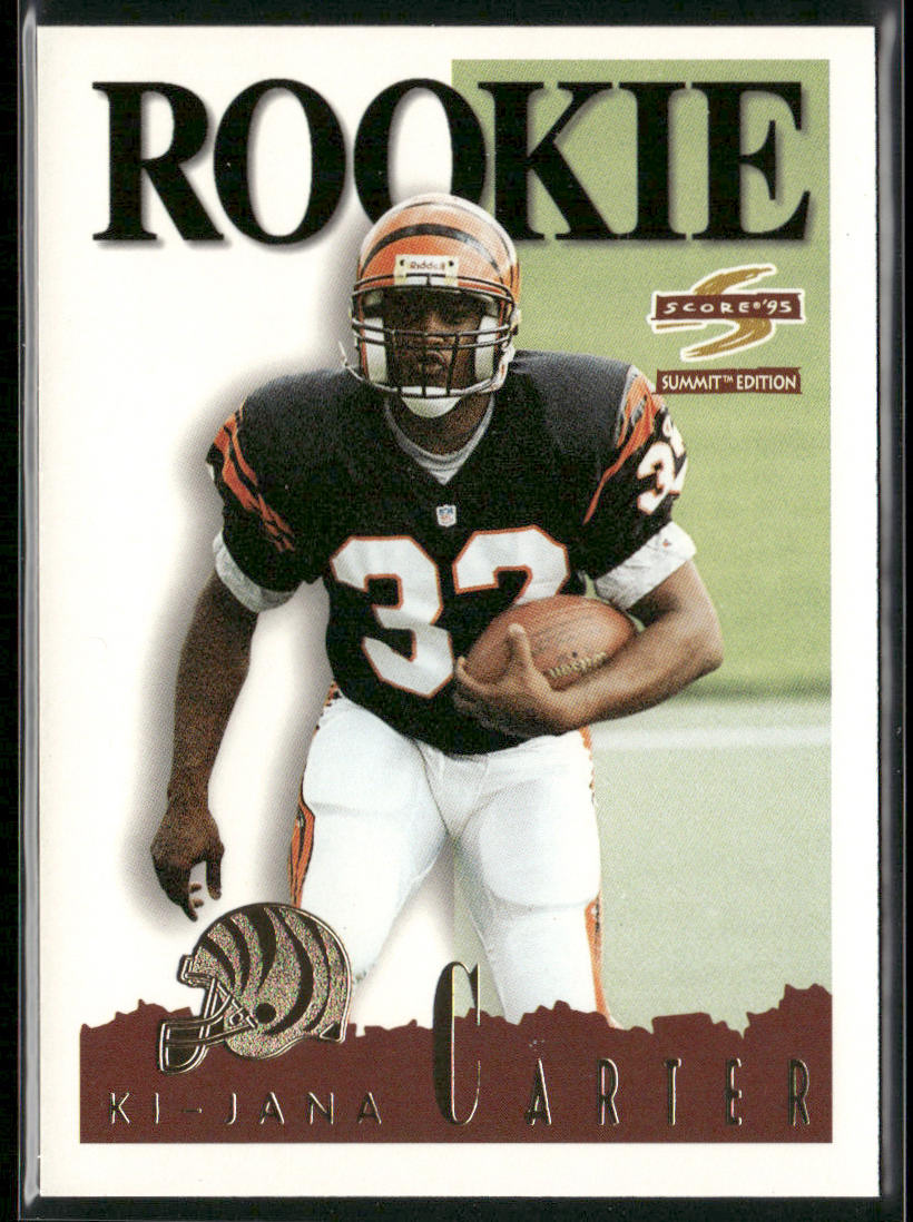 Ki-Jana Carter 1995 Summit #164 RC Cincinnati Bengals