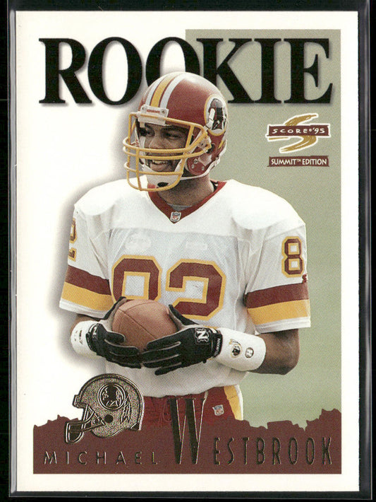 Michael Westbrook 1995 Summit #147 RC Washington Redskins