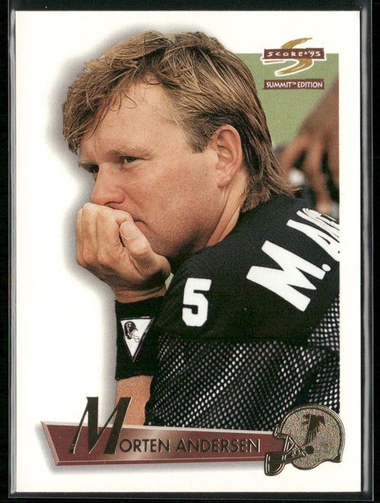 Morten Andersen 1995 Summit #77 Atlanta Falcons