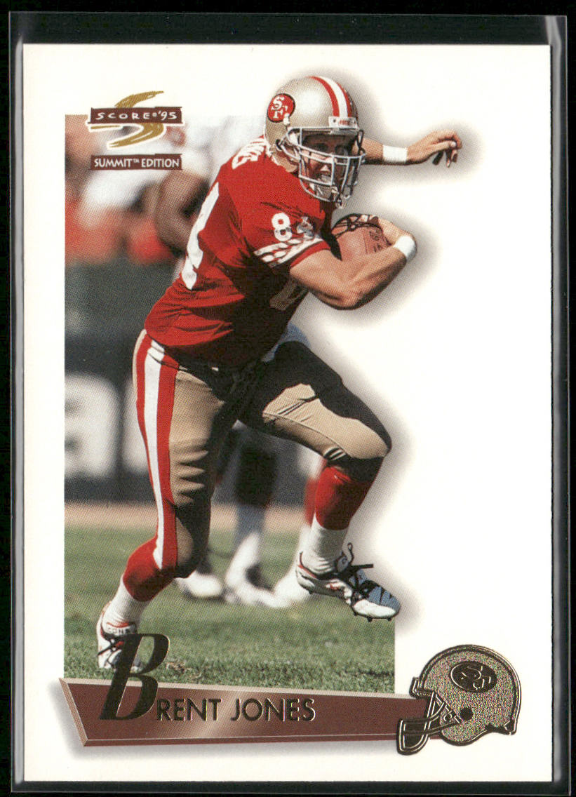 Brent Jones 1995 Summit #65 San Francisco 49ers