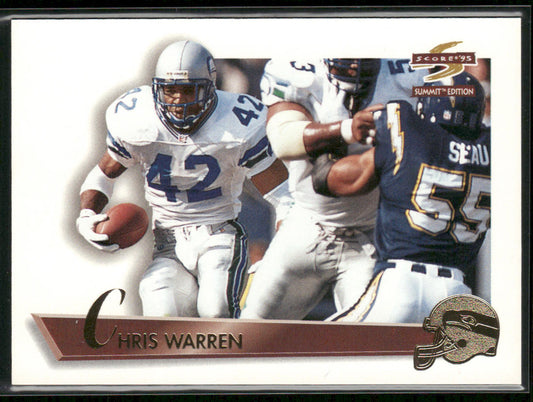 Chris Warren 1995 Summit #91 Seattle Seahawks