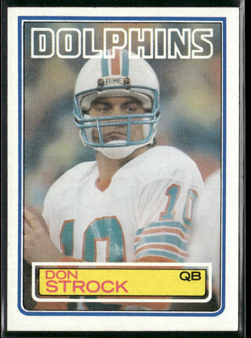 Don Strock 1983 Topps #321 Miami Dolphins
