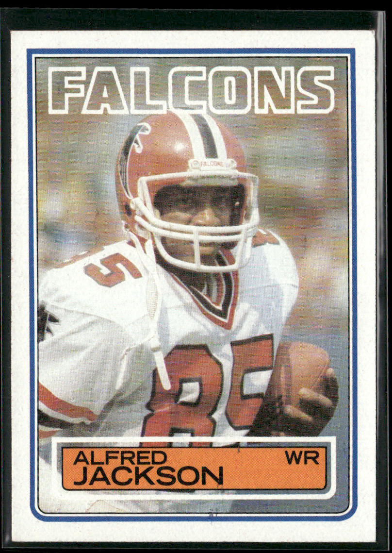 Alfred Jackson 1983 Topps #18 Atlanta Falcons