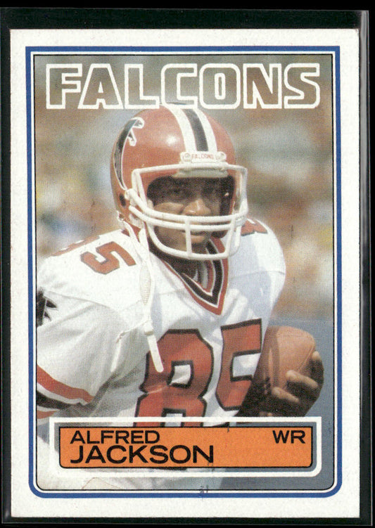Alfred Jackson 1983 Topps #18 Atlanta Falcons