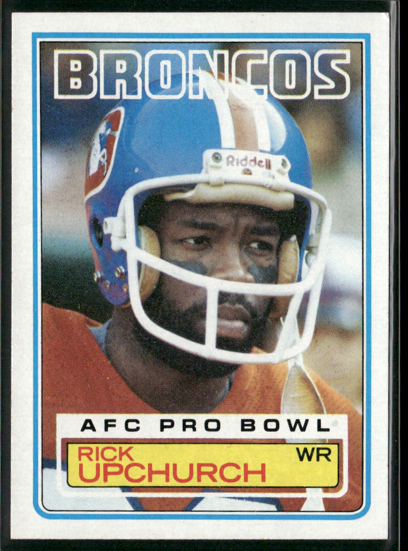 Rick Upchurch 1983 Topps #268 Denver Broncos
