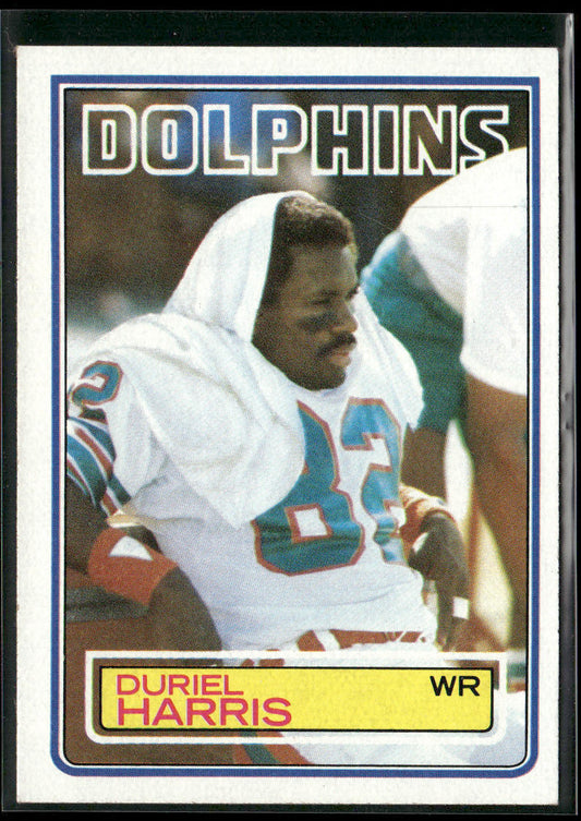 Duriel Harris 1983 Topps #314 Miami Dolphins