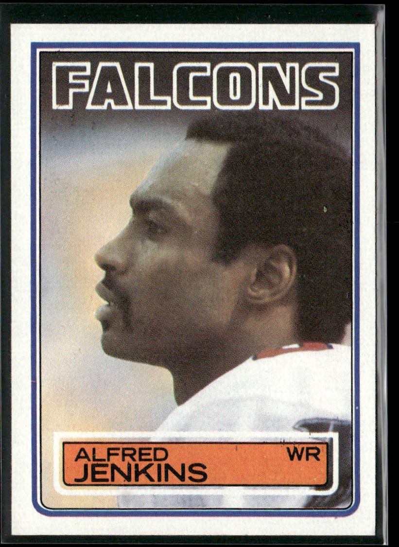 Alfred Jenkins 1983 Topps #19 Atlanta Falcons