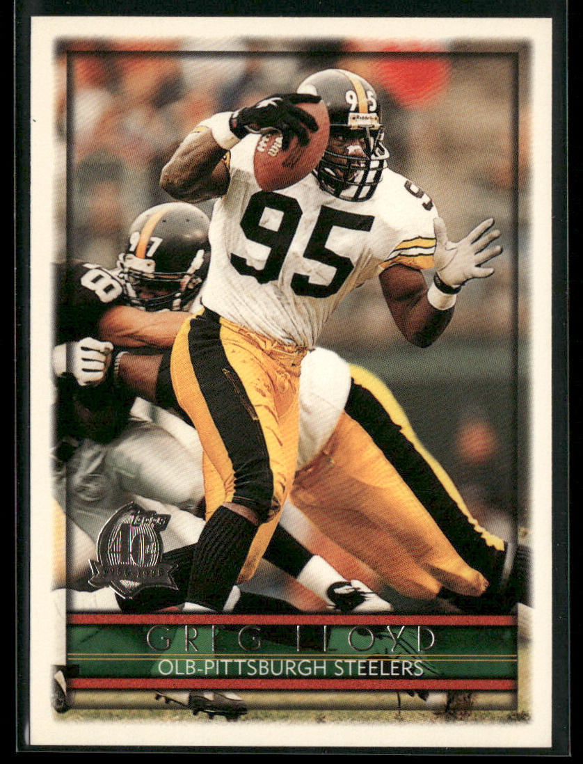 Greg Lloyd 1996 Topps #300 Pittsburgh Steelers