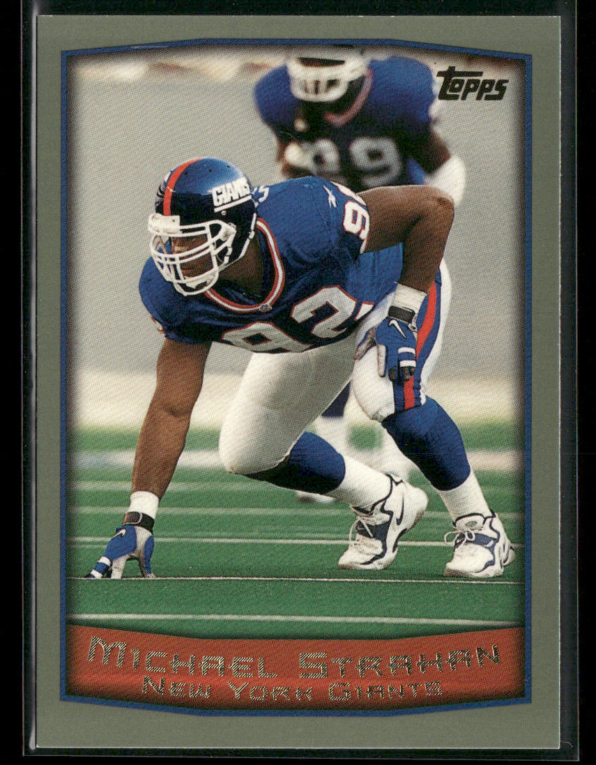 Michael Strahan 1999 Topps #289 New York Giants