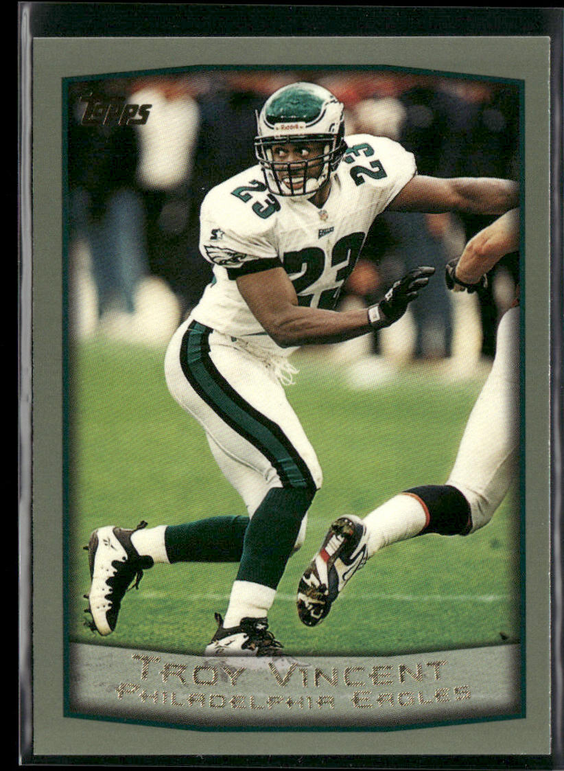 Troy Vincent 1999 Topps #189 Philadelphia Eagles