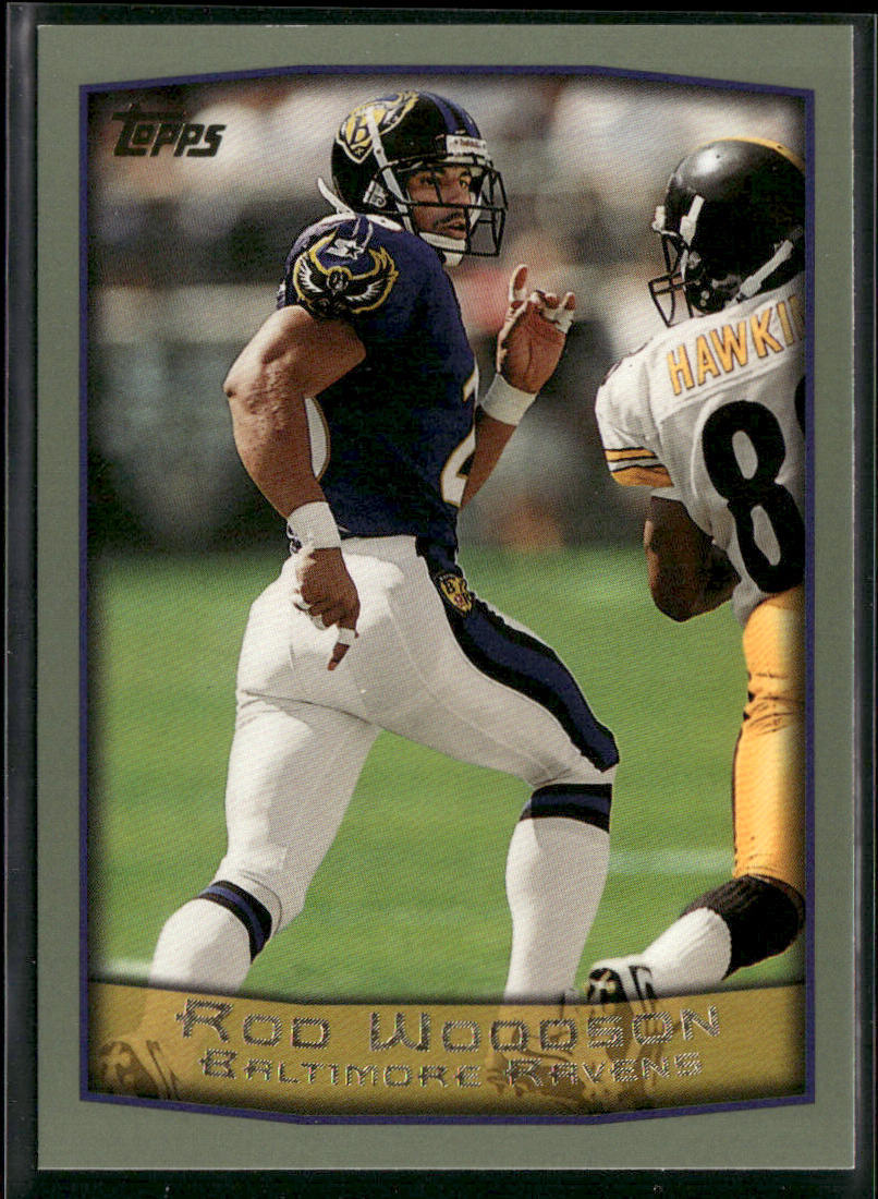 Rod Woodson 1999 Topps #202 Baltimore Ravens