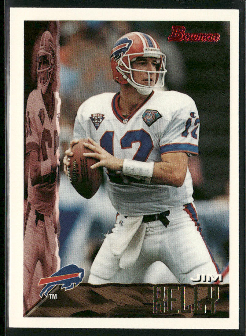 Jim Kelly 1995 Bowman #130 Buffalo Bills