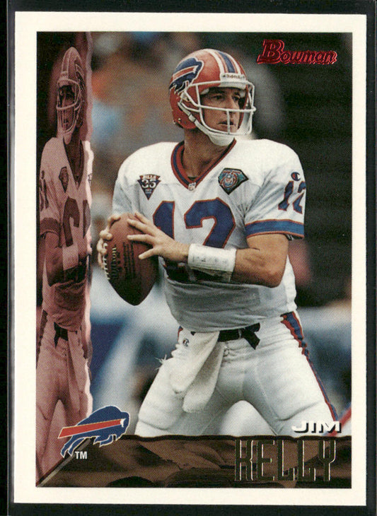 Jim Kelly 1995 Bowman #130 Buffalo Bills