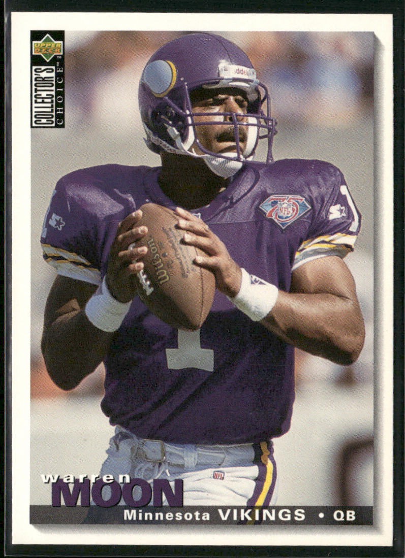 Warren Moon 1995 Collector's Choice #182 Minnesota Vikings
