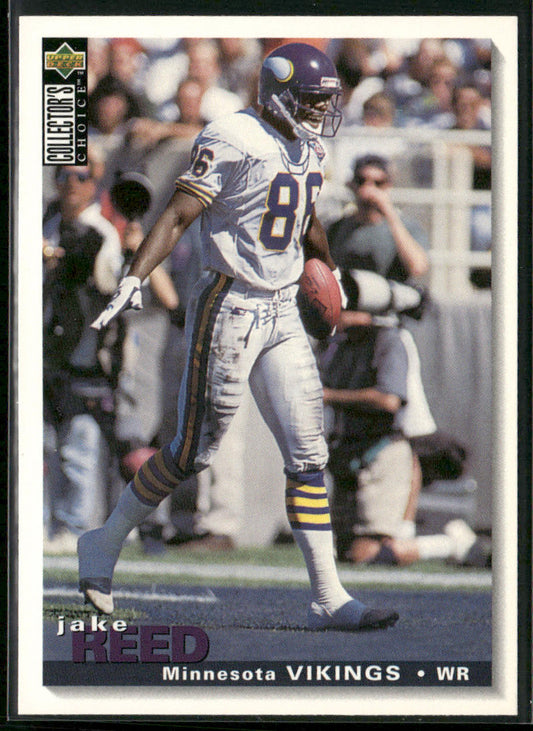 Jake Reed 1995 Collector's Choice #126 Minnesota Vikings