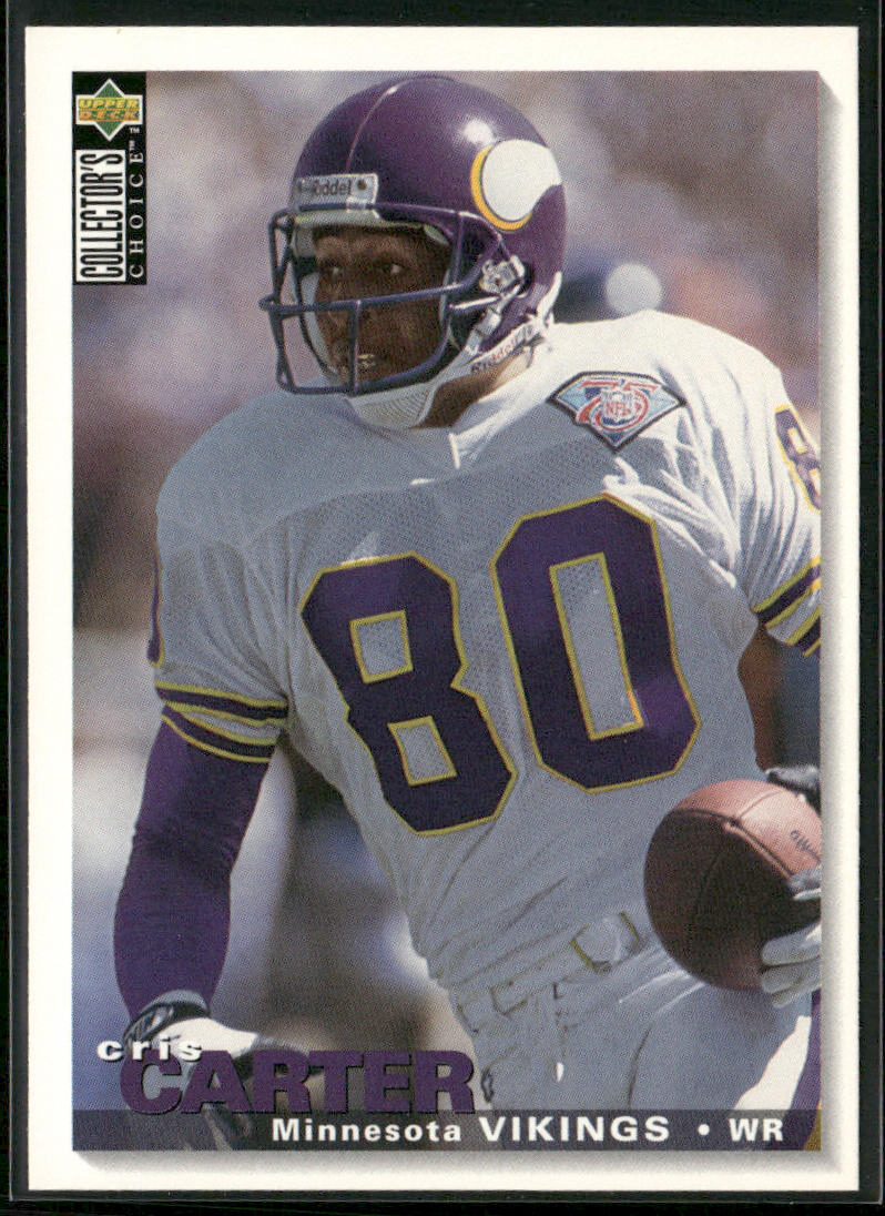 Cris Carter 1995 Collector's Choice #98 Minnesota Vikings