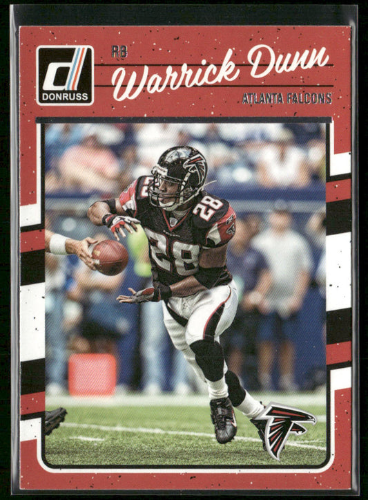 Warrick Dunn 2016 Donruss #19 Atlanta Falcons