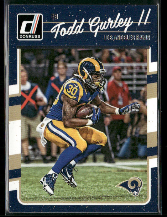 Todd Gurley II 2016 Donruss #154 Los Angeles Rams