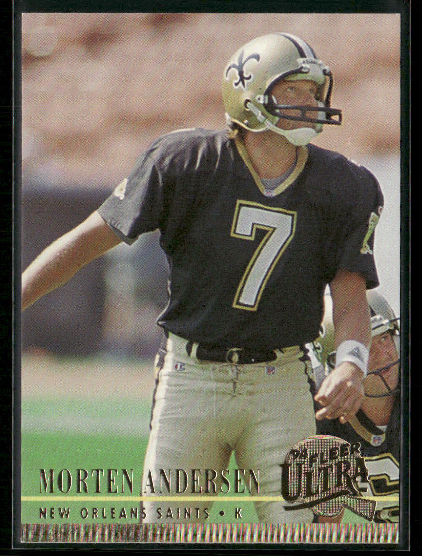 Morten Andersen 1994 Ultra #455 New Orleans Saints