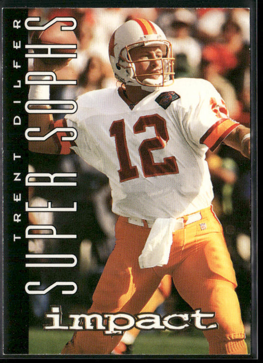 Trent Dilfer 1995 SkyBox Impact #165 Tampa Bay Buccaneers