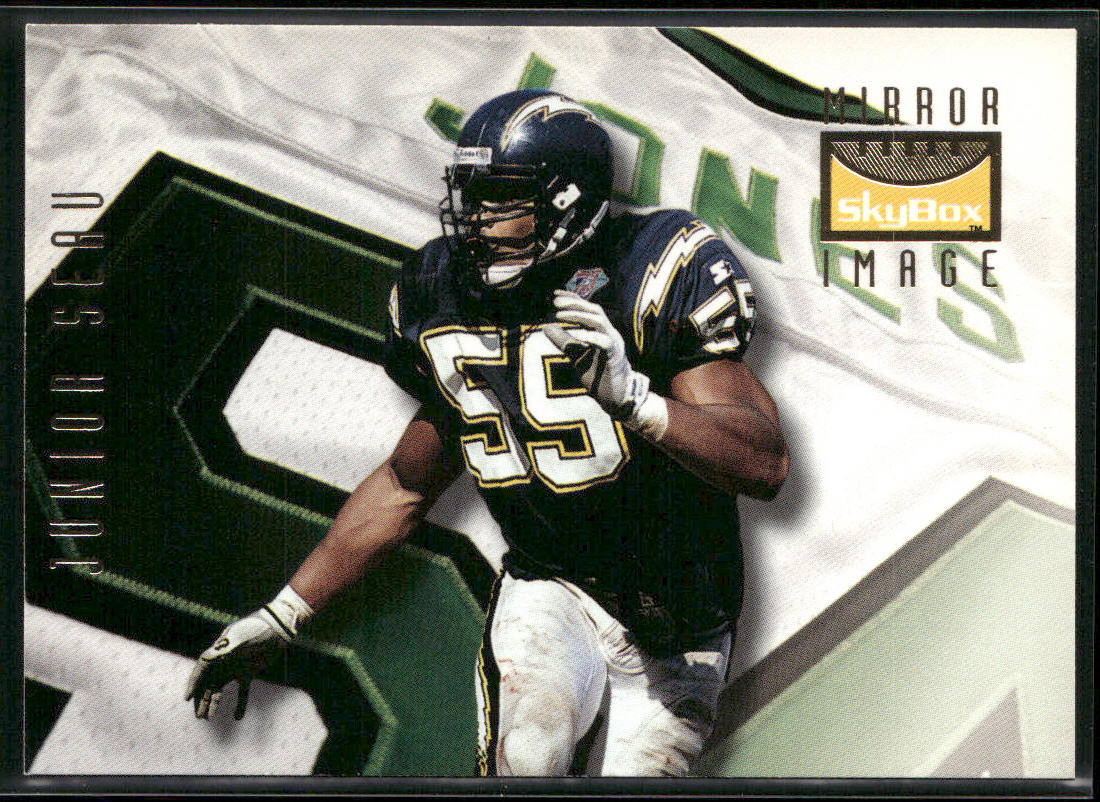 Junior Seau / Marvin Jones 1995 SkyBox Premium #158