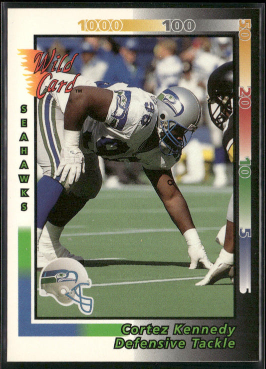 Cortez Kennedy 1992 Wild Card #219 Seattle Seahawks
