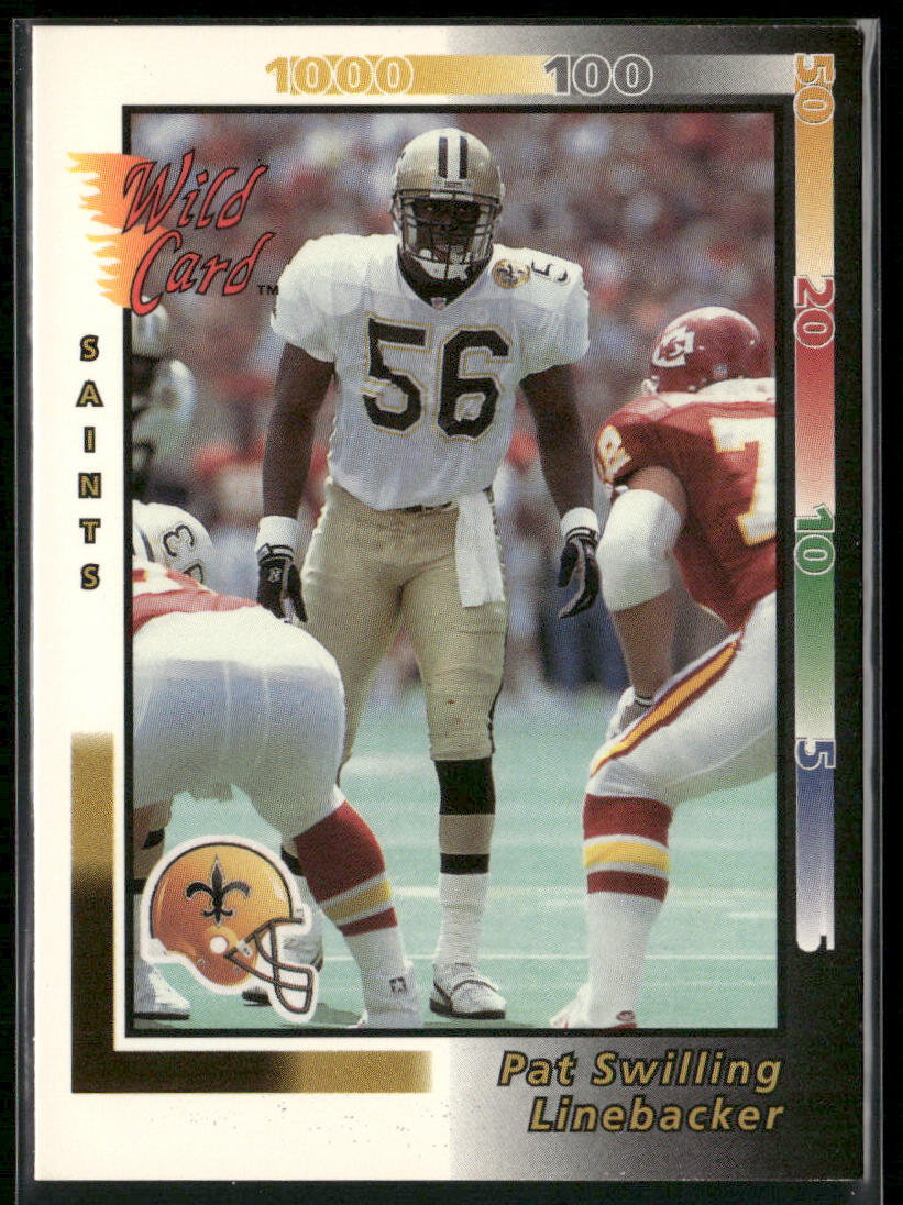 Pat Swilling 1992 Wild Card #215 New Orleans Saints