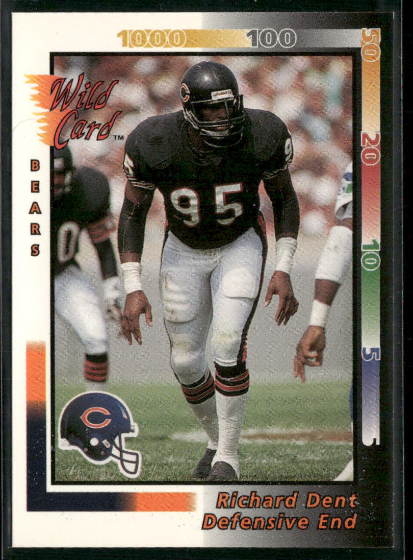 Richard Dent 1992 Wild Card #145 Chicago Bears