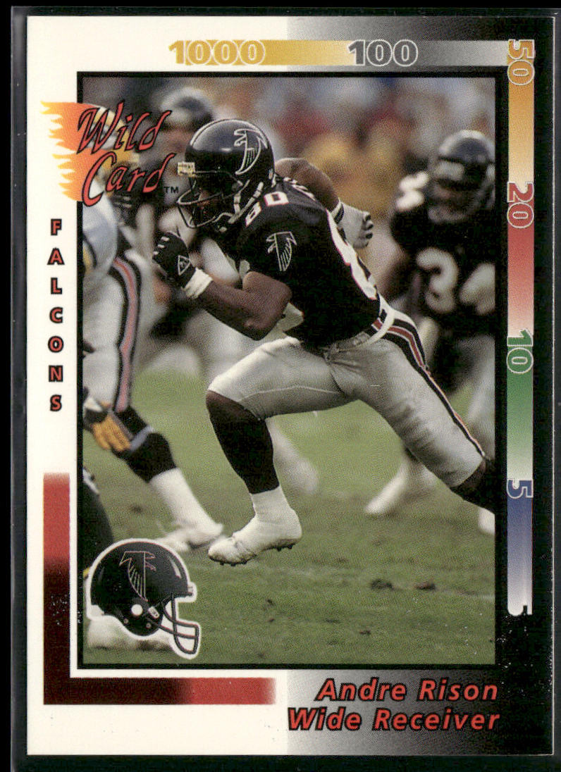 Andre Rison 1992 Wild Card #146 Atlanta Falcons