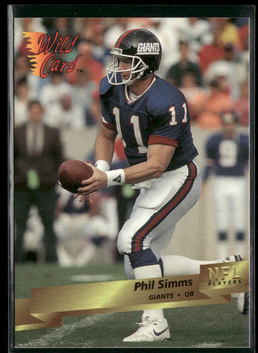Phil Simms 1993 Wild Card #110 New York Giants
