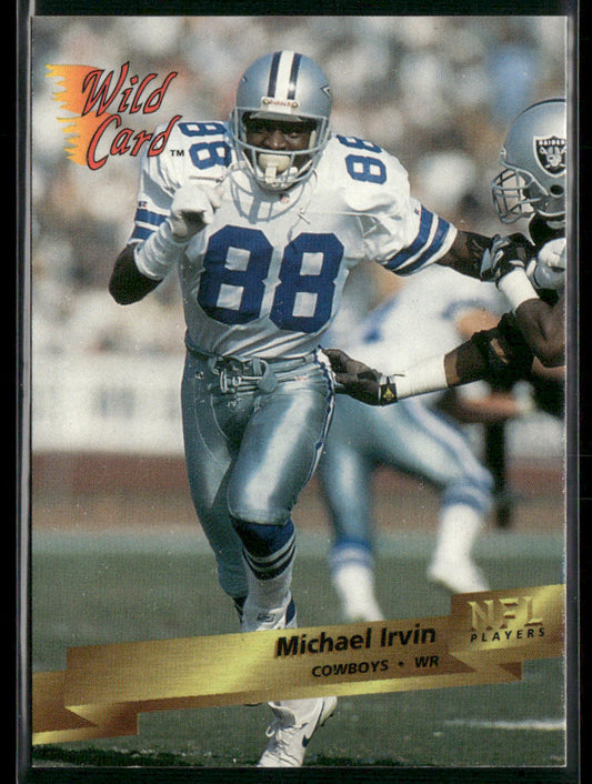 Michael Irvin 1993 Wild Card #83 Dallas Cowboys