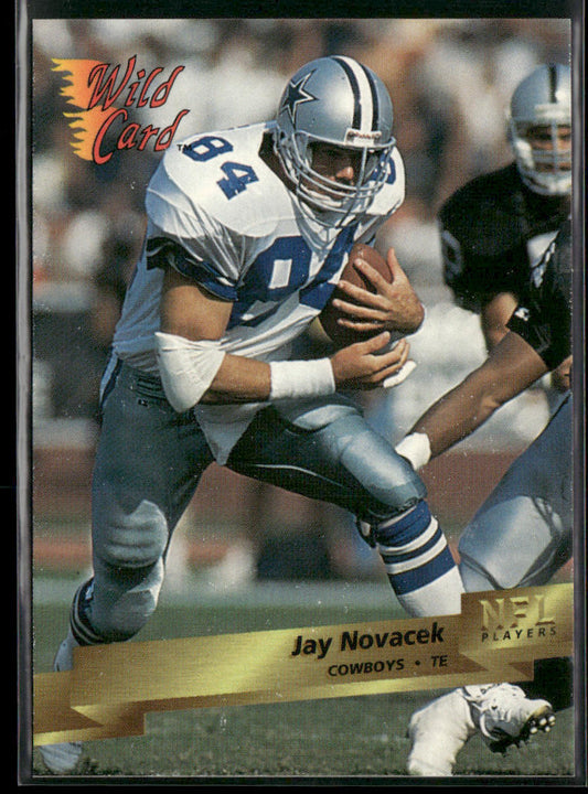 Jay Novacek 1993 Wild Card #82 Dallas Cowboys